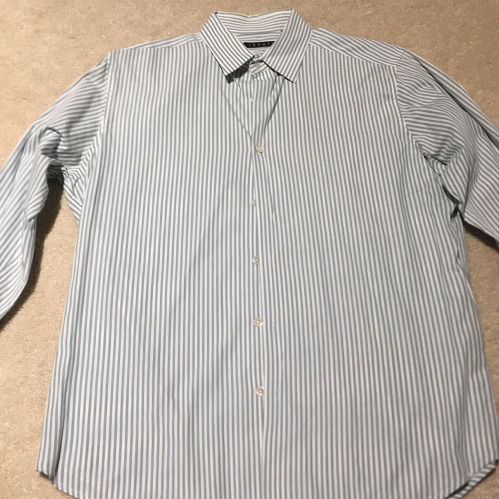 Theory Cotton Button-down Shirt